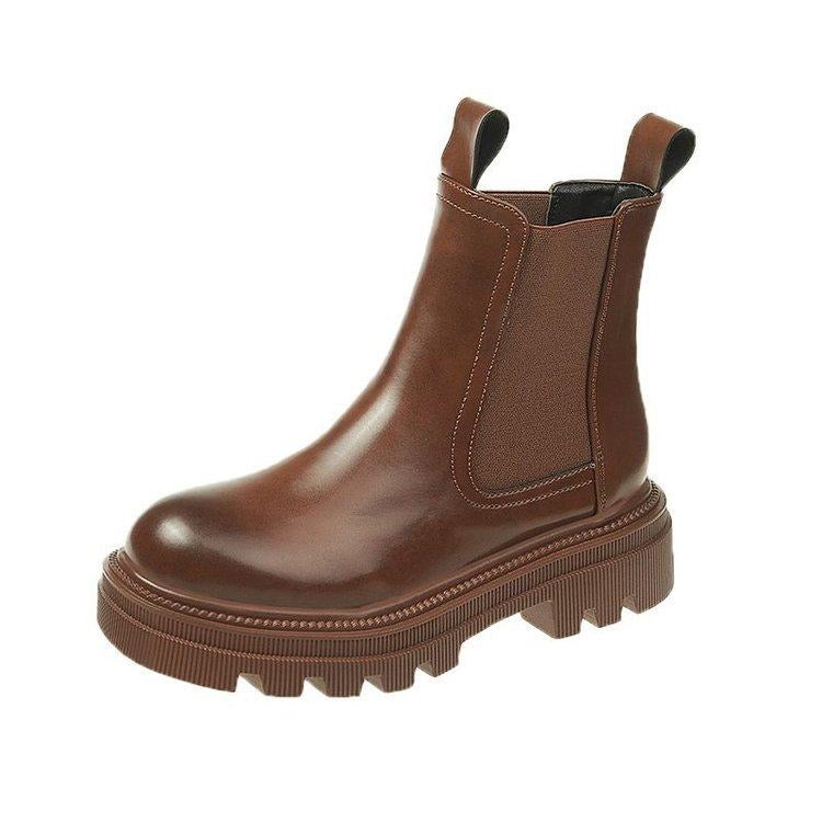 Camellia | Platform Chelsea Boots Womens Chunky