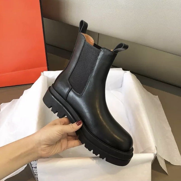 Camellia | Platform Chelsea Boots Womens Chunky