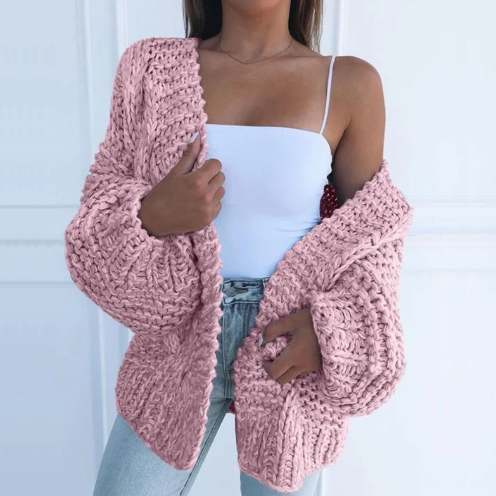 Freya | Comfortable Warm Knit Cardigan
