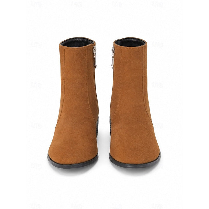 Philippa | Womens Block Heel Ankle Boots