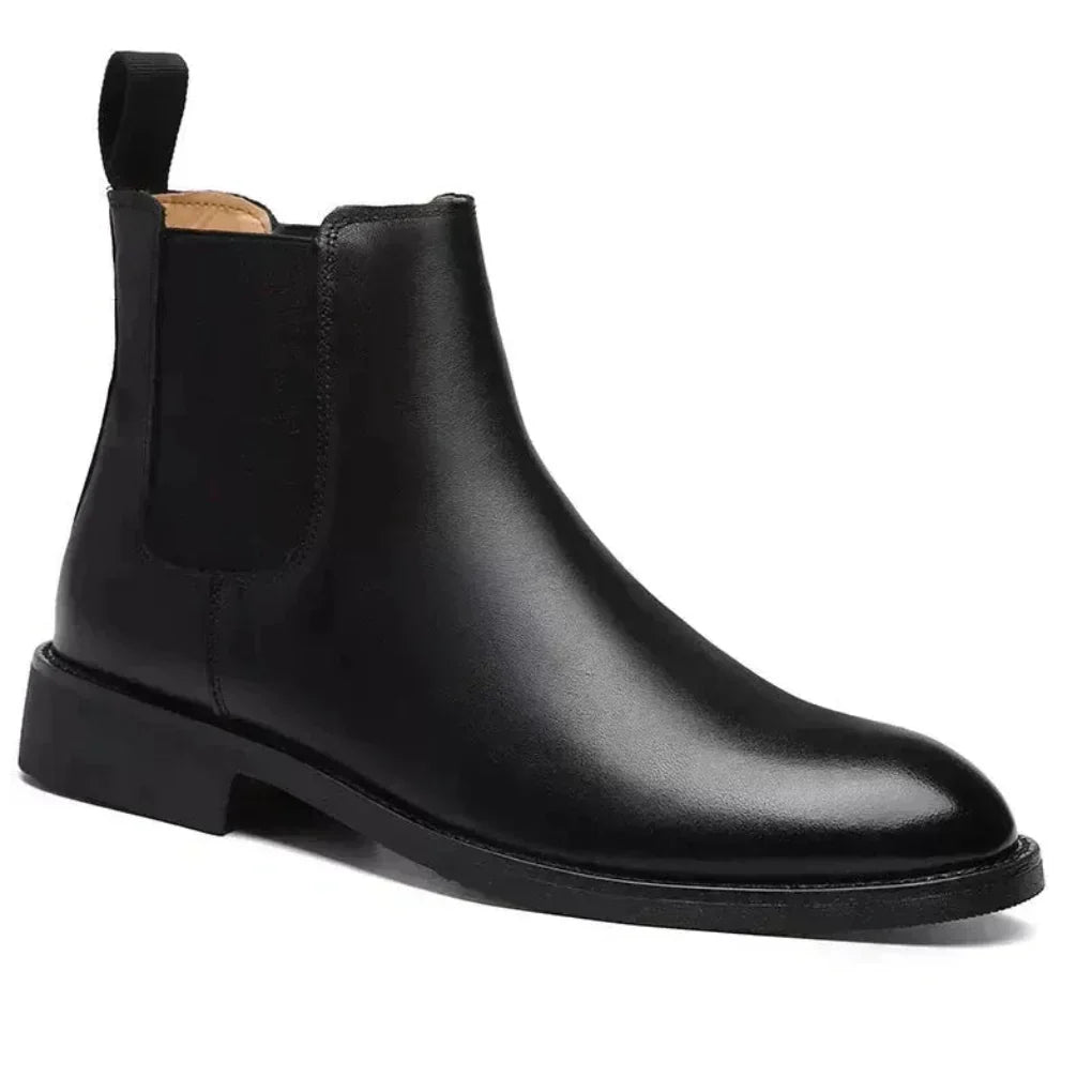 Dorothea | Suede Chelsea Boots Block Heel