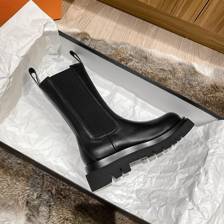 Camellia | Platform Chelsea Boots Womens Chunky