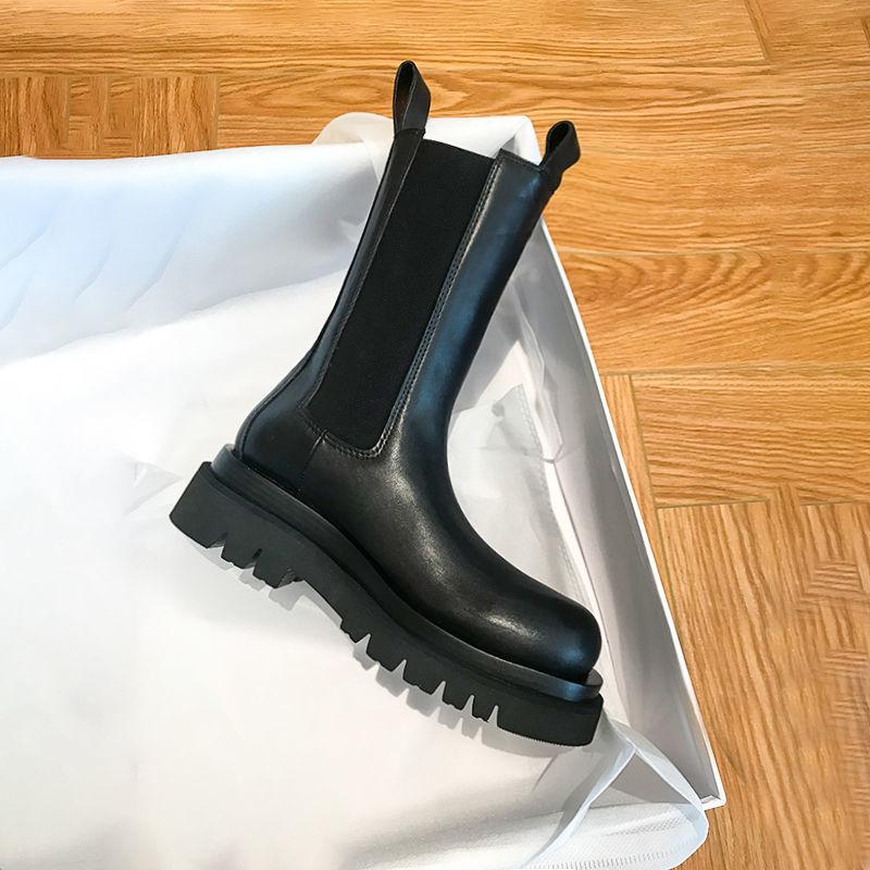 Camellia | Platform Chelsea Boots Womens Chunky