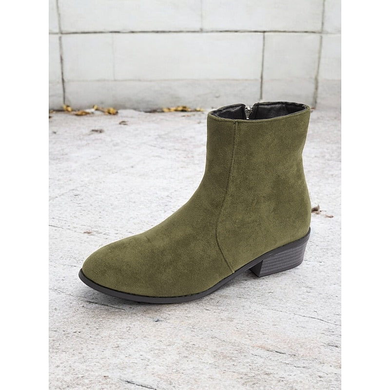 Philippa | Womens Block Heel Ankle Boots
