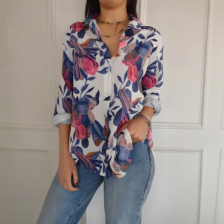 Mila | Elegant Blouse In Viscose