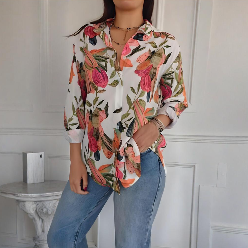 Mila | Elegant Blouse In Viscose