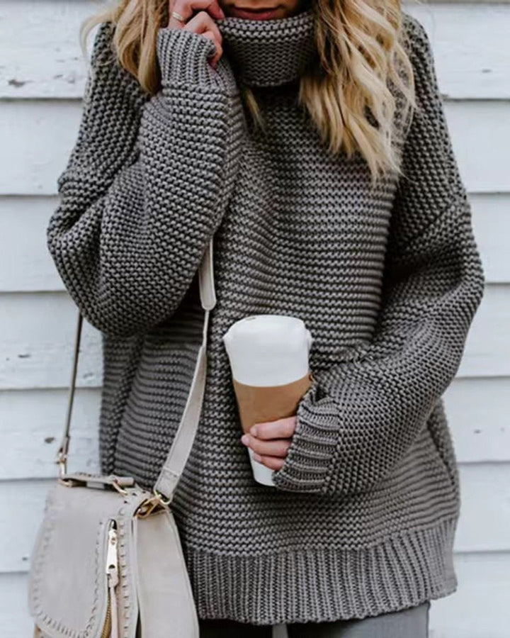 Lottie | Chunky Knit Turtleneck Jumper Womens