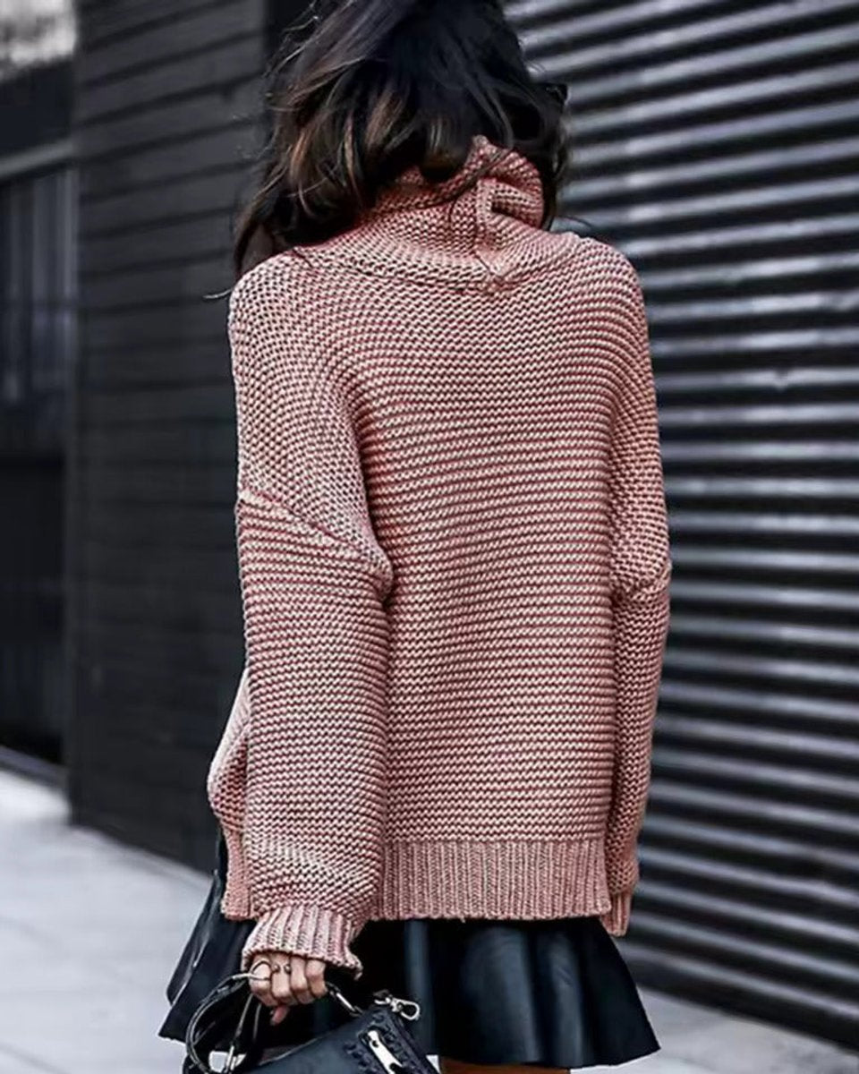 Lottie | Chunky Knit Turtleneck Jumper Womens