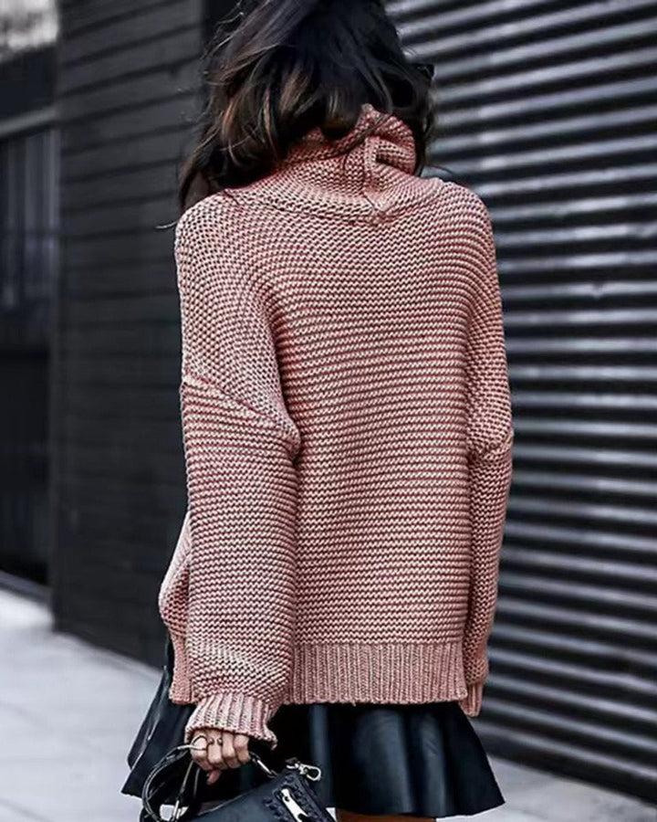 Lottie | Chunky Knit Turtleneck Jumper Womens