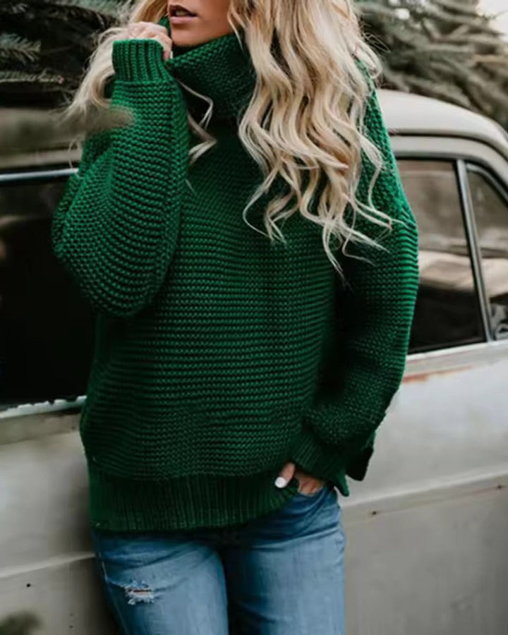 Lottie | Chunky Knit Turtleneck Jumper Womens