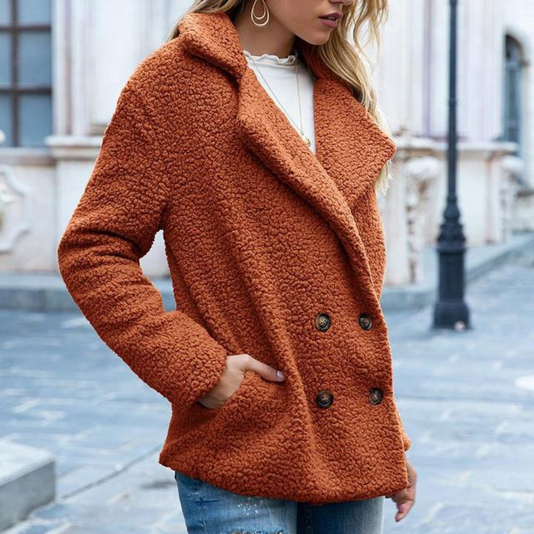 Adeline | Double Breasted Loose Fit Coat