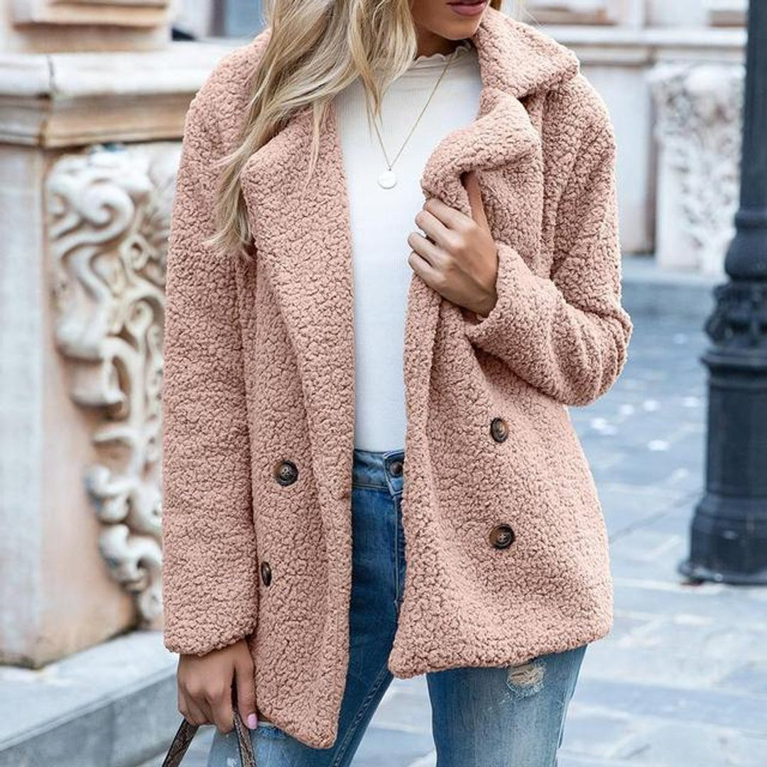 Adeline | Double Breasted Loose Fit Coat