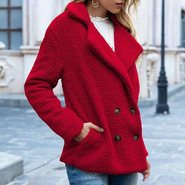 Adeline | Double Breasted Loose Fit Coat