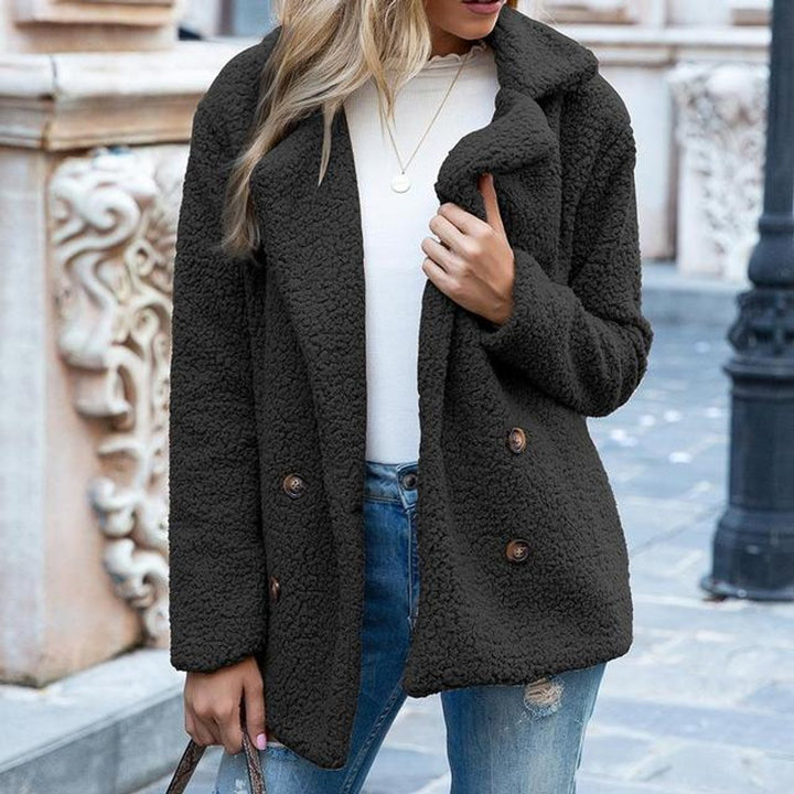 Adeline | Double Breasted Loose Fit Coat