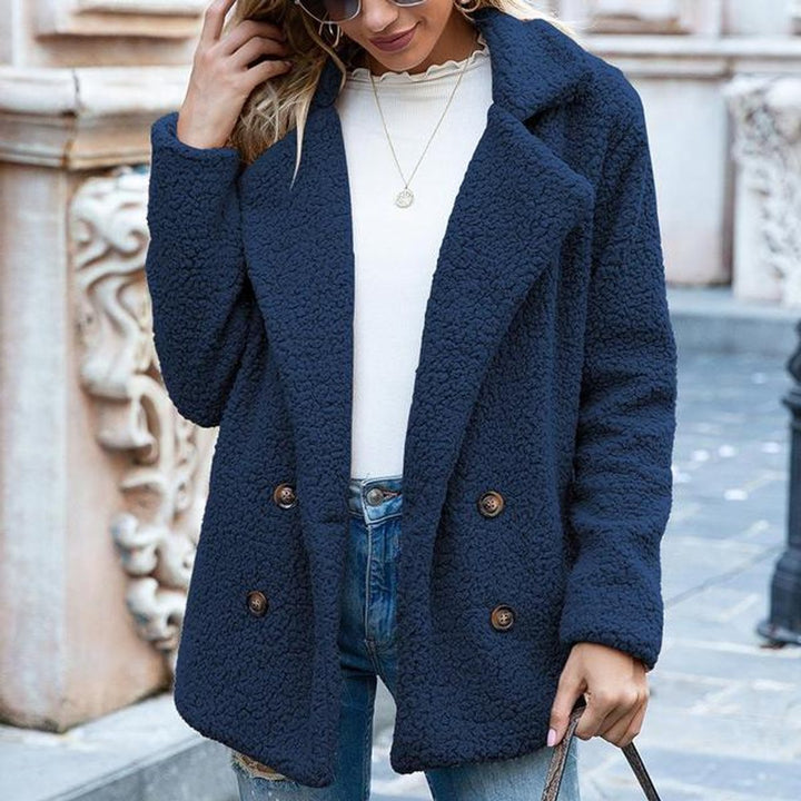 Adeline | Double Breasted Loose Fit Coat