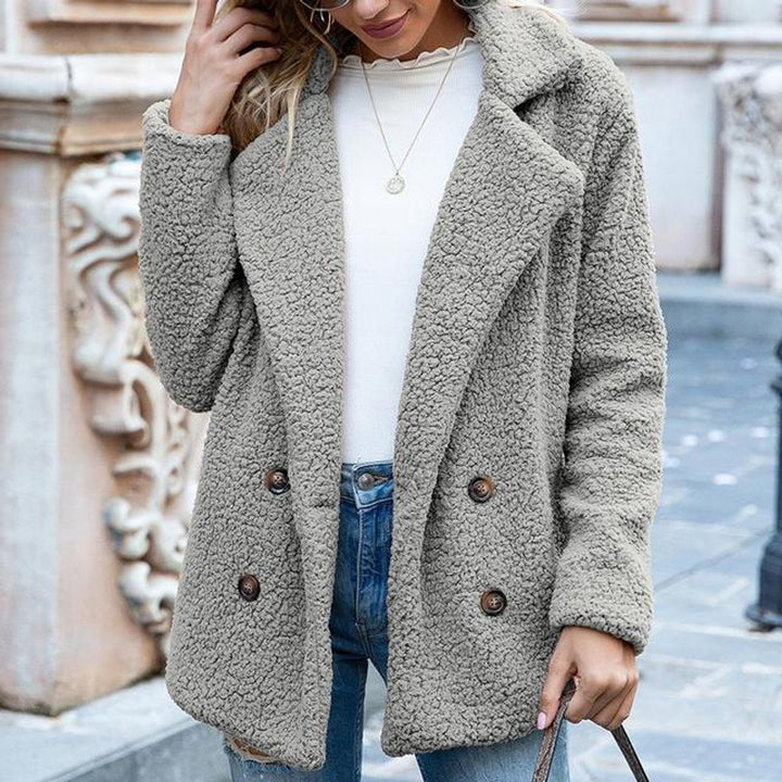 Adeline | Double Breasted Loose Fit Coat