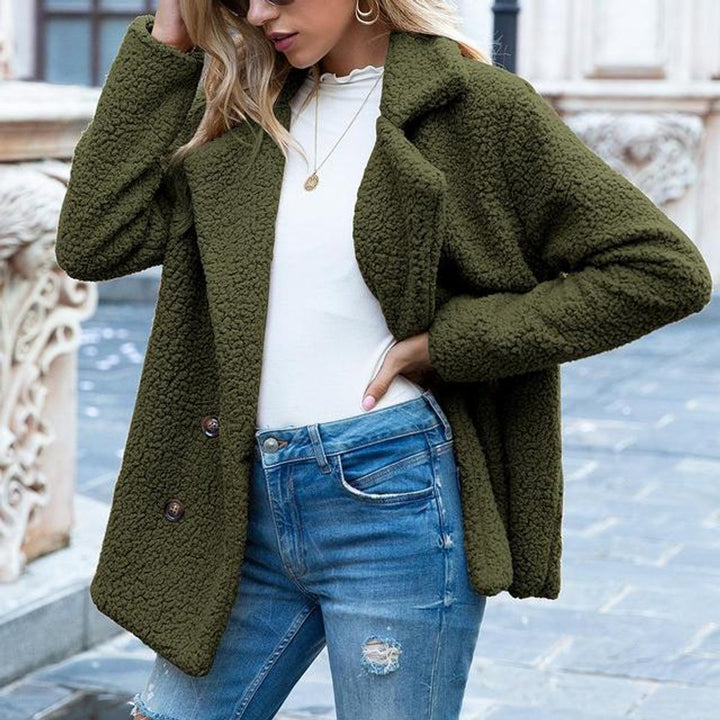 Adeline | Double Breasted Loose Fit Coat