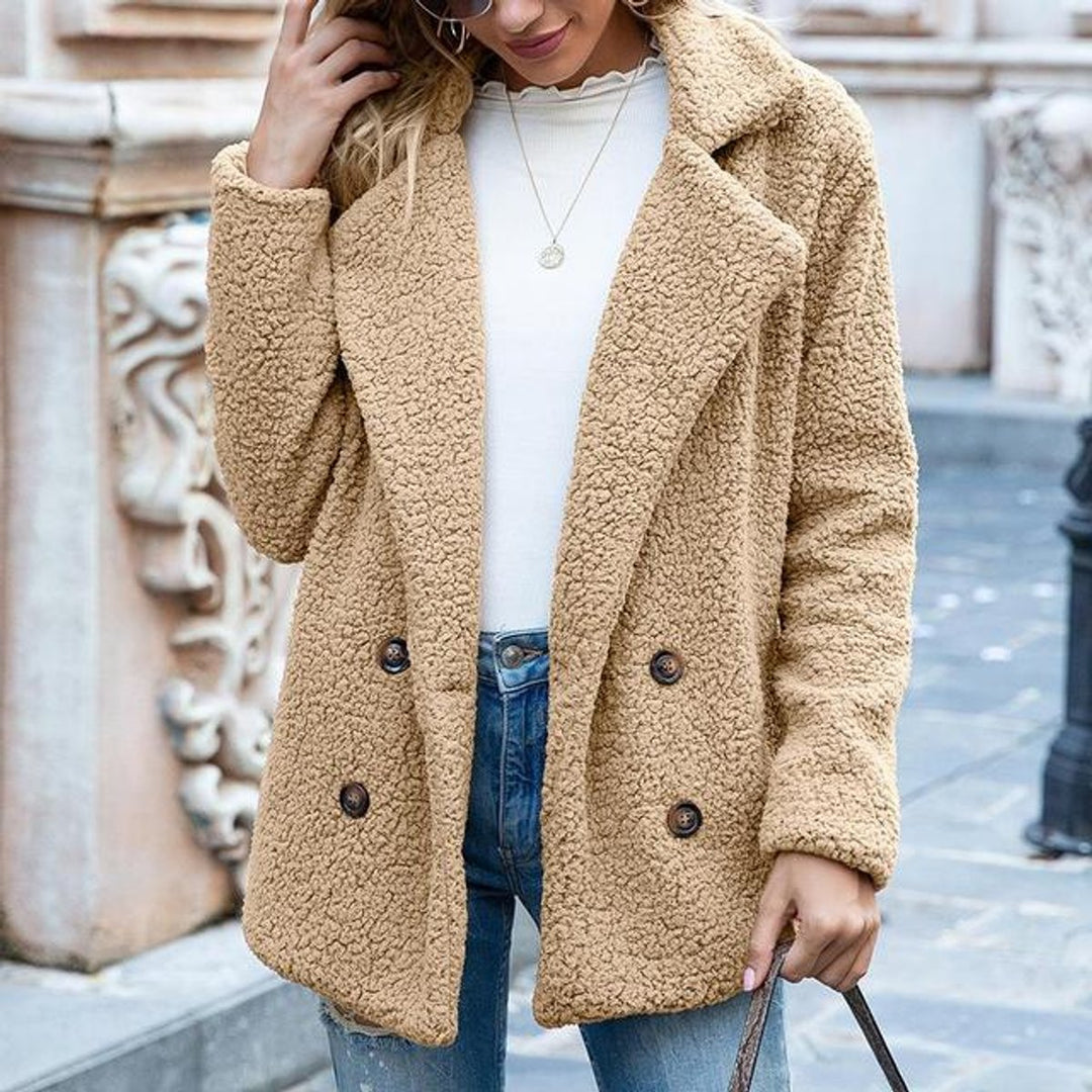 Adeline | Double Breasted Loose Fit Coat