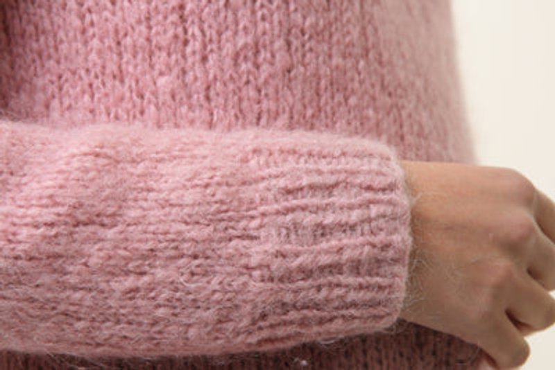 Rhiannon | Fluffy Fair Isle Turtleneck Jumper