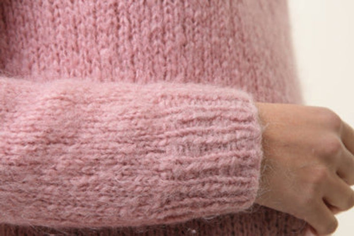 Rhiannon | Fluffy Fair Isle Turtleneck Jumper