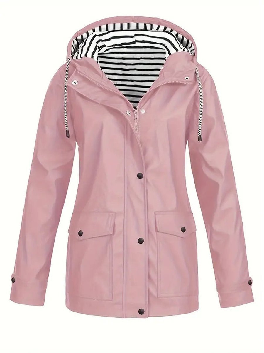 Emily | Hooded Waterproof Rain Coat