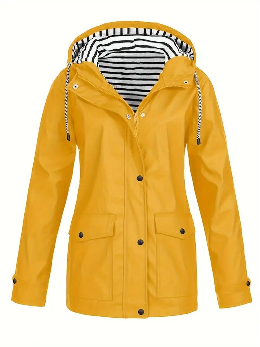 Emily | Hooded Waterproof Rain Coat