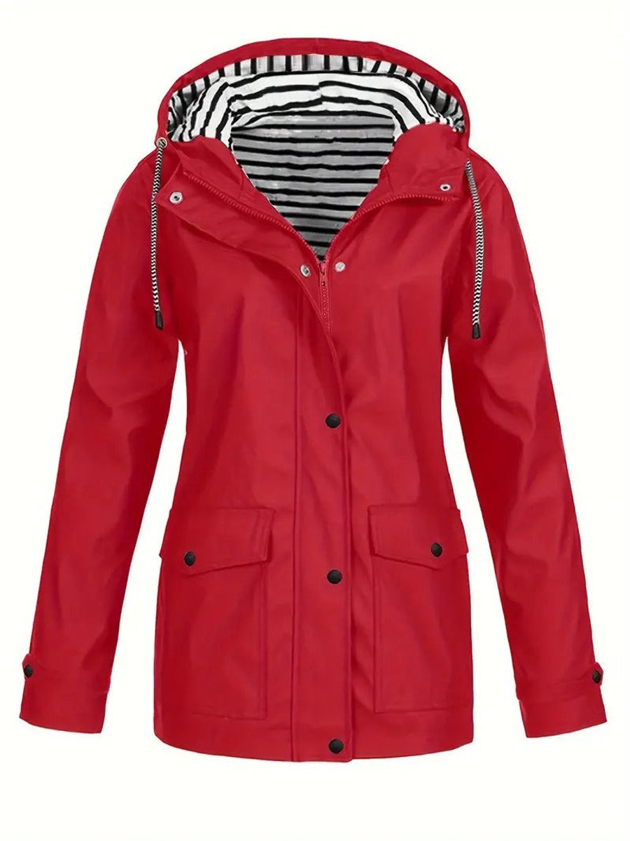 Emily | Hooded Waterproof Rain Coat