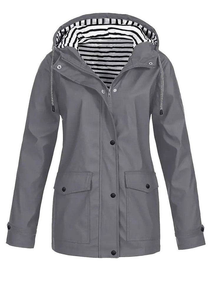 Emily | Hooded Waterproof Rain Coat