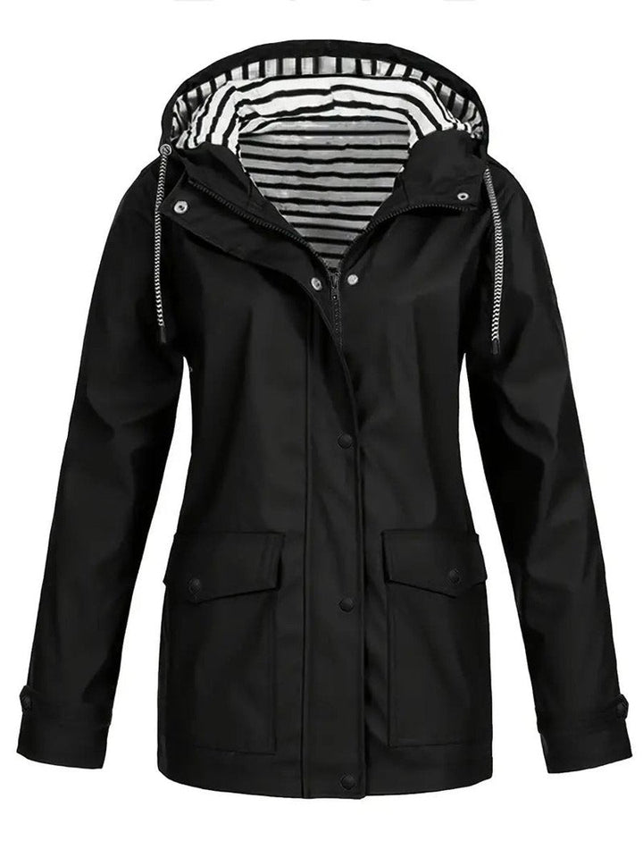 Emily | Hooded Waterproof Rain Coat