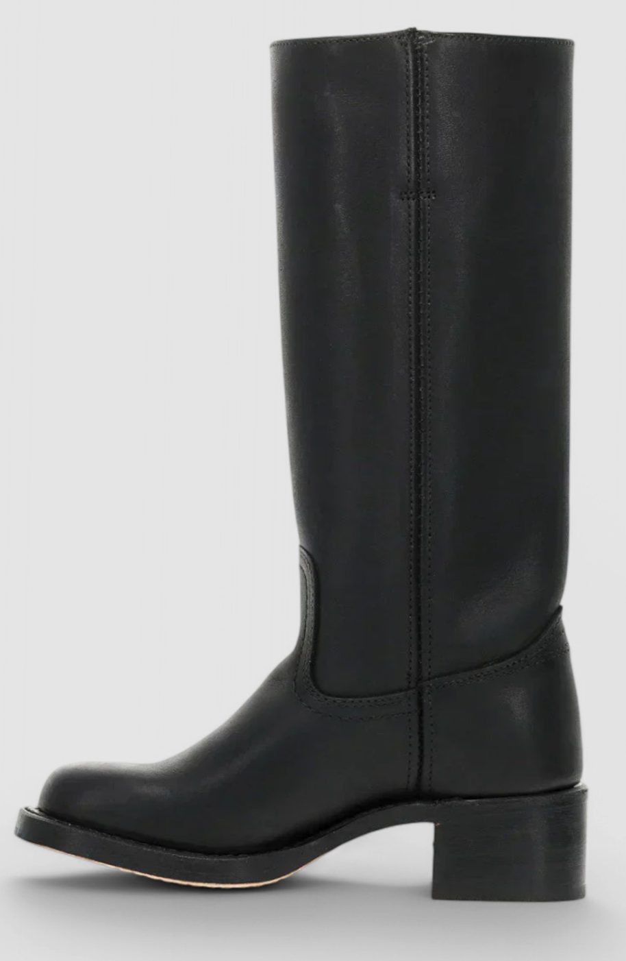 Elsie | Stacked Heel Knee Boots
