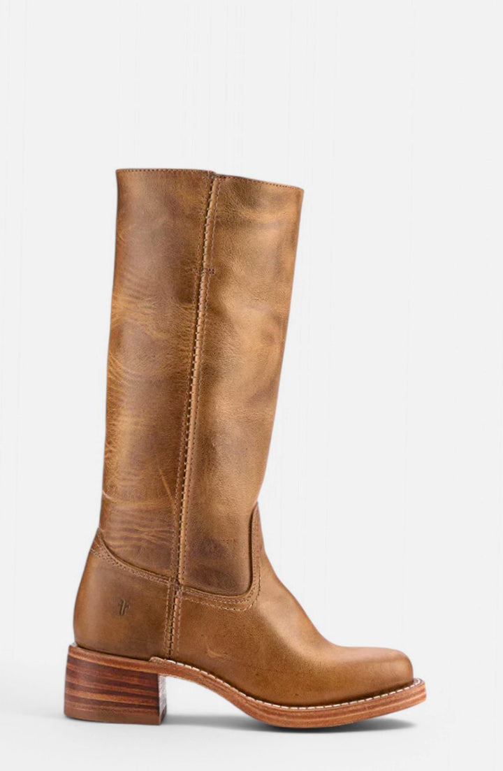 Elsie | Stacked Heel Knee Boots