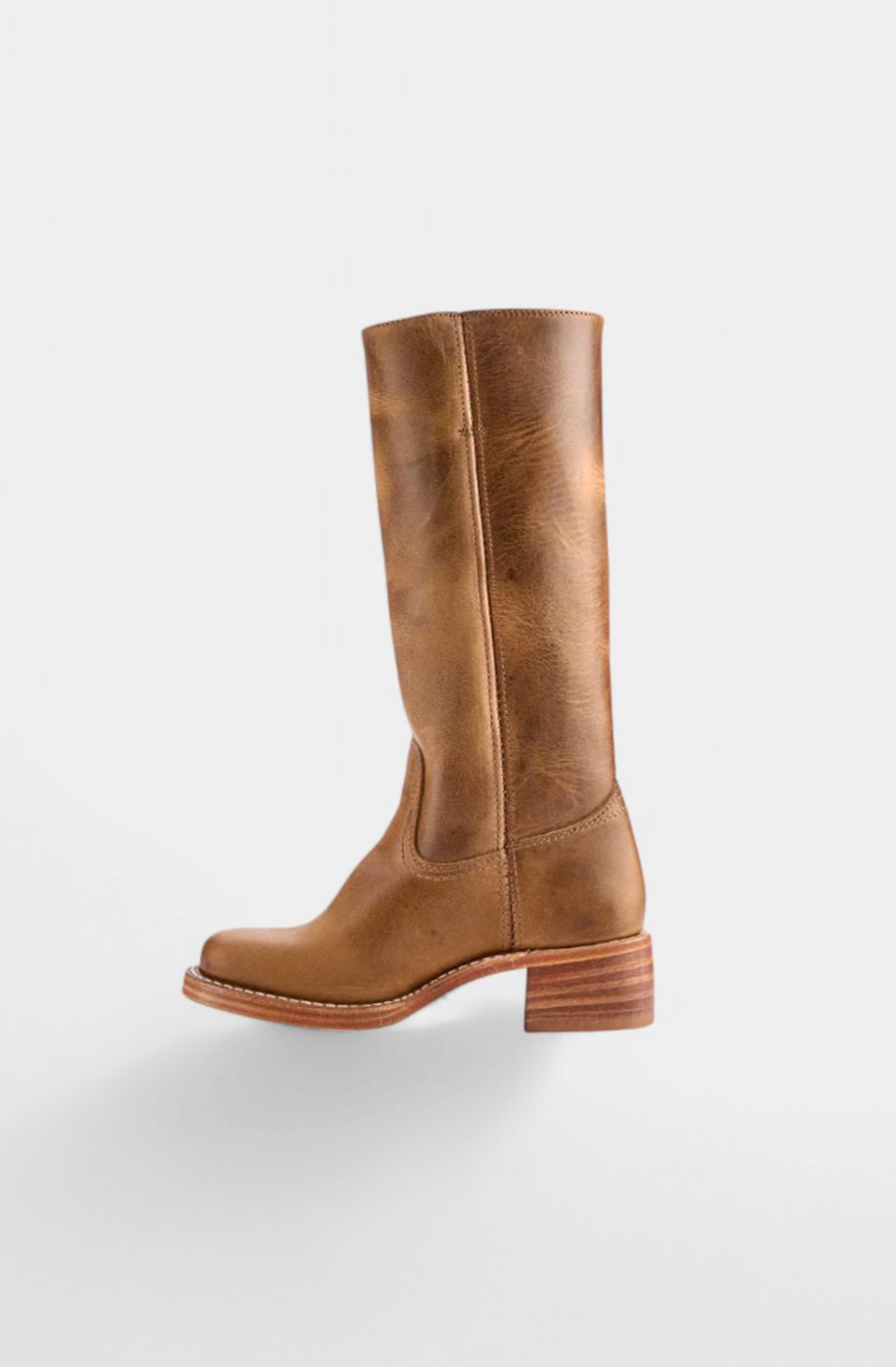 Elsie | Stacked Heel Knee Boots