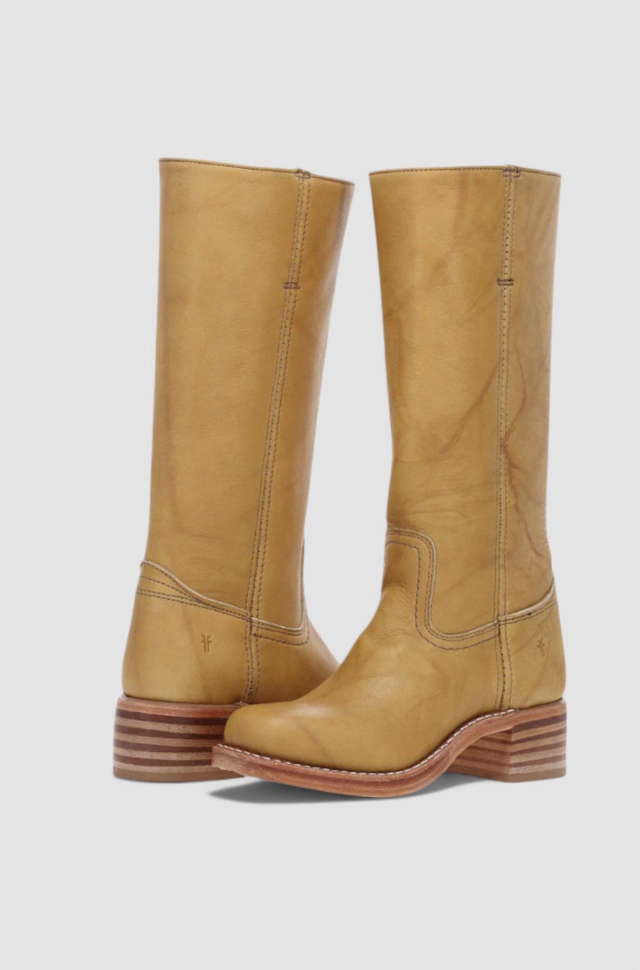 Elsie | Stacked Heel Knee Boots