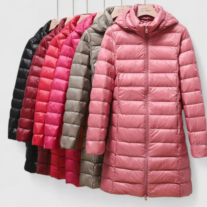Lowri | Longline Lightweight Puffer Jacket Womens