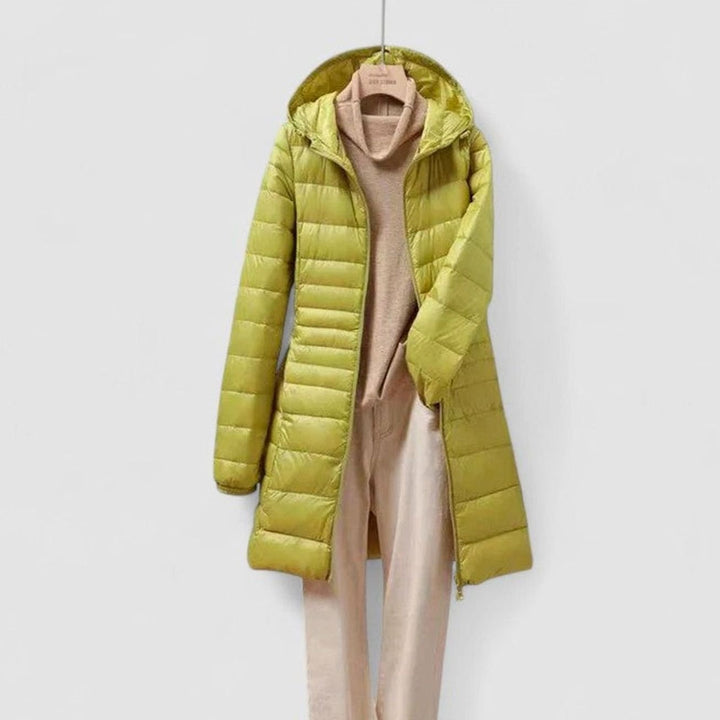 Lowri | Longline Lightweight Puffer Jacket Womens