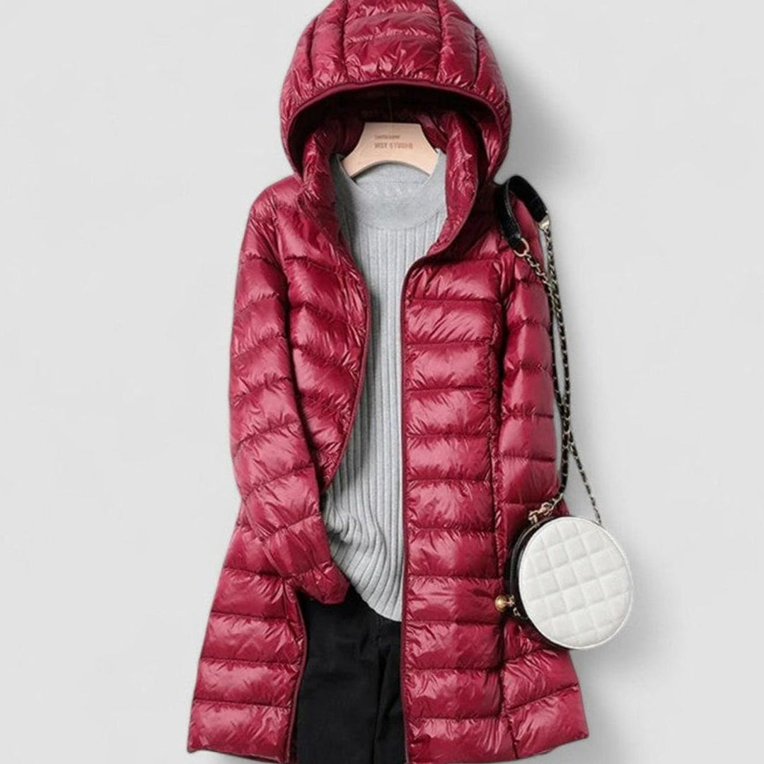 Lowri | Longline Lightweight Puffer Jacket Womens