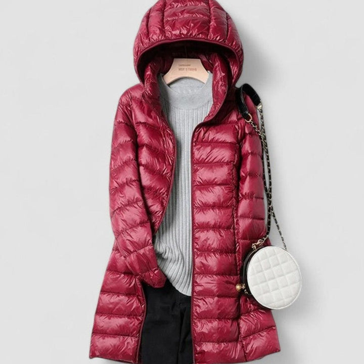 Lowri | Longline Lightweight Puffer Jacket Womens