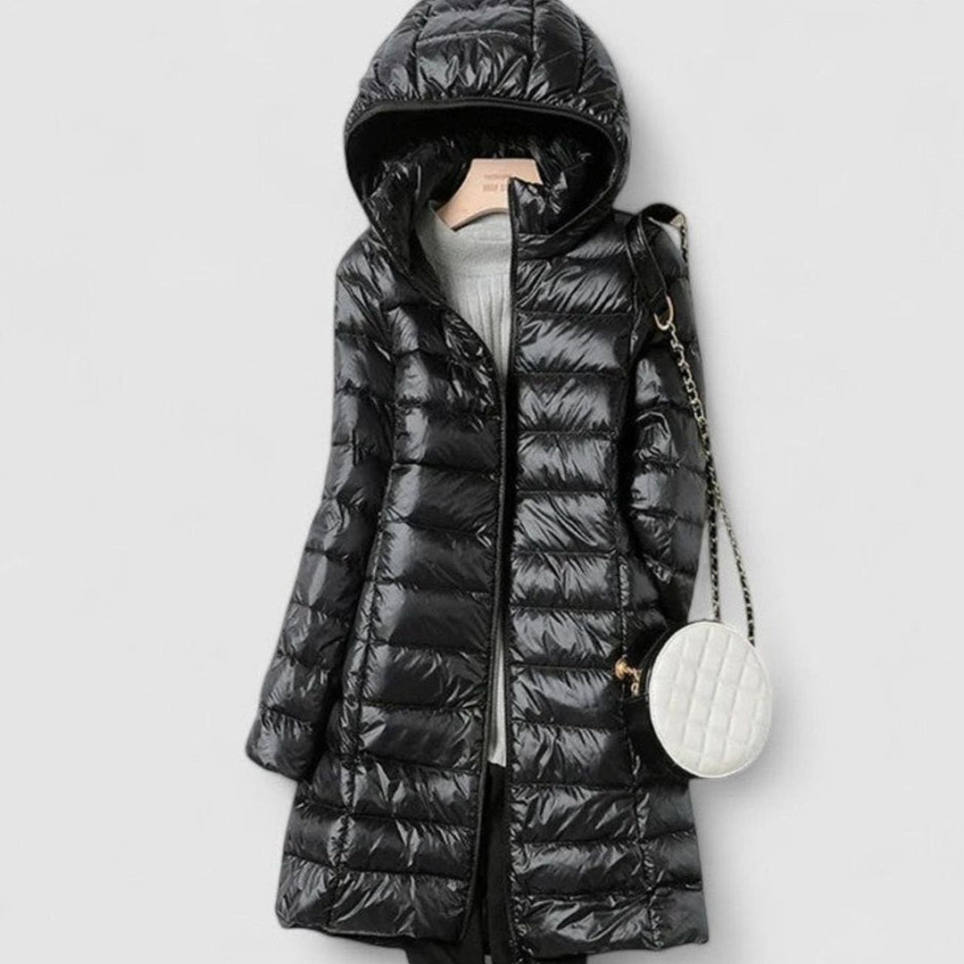 Lowri | Longline Lightweight Puffer Jacket Womens