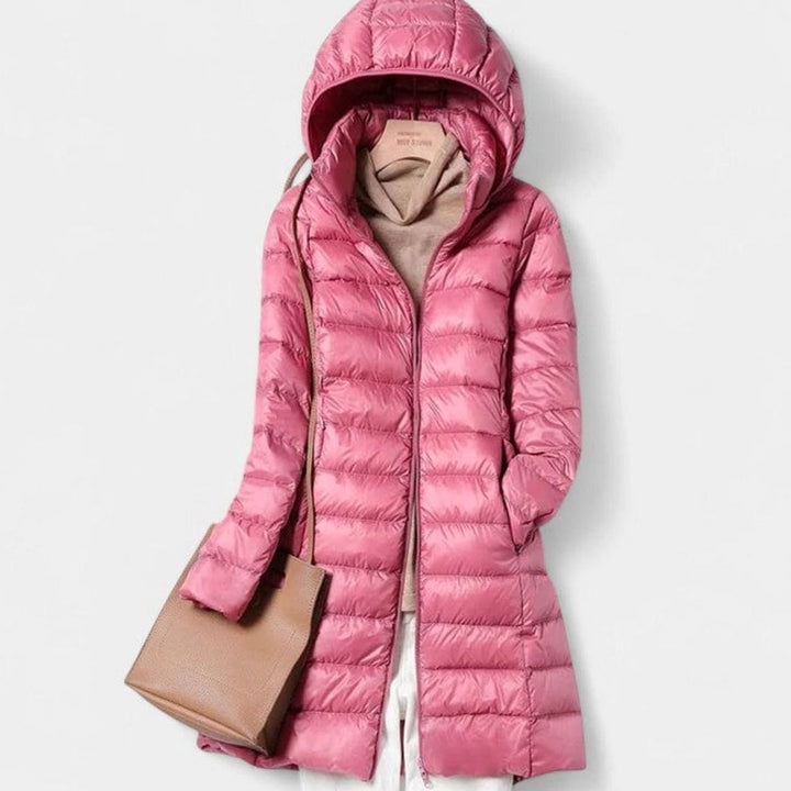 Lowri | Longline Lightweight Puffer Jacket Womens