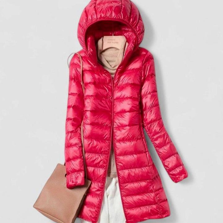 Lowri | Longline Lightweight Puffer Jacket Womens
