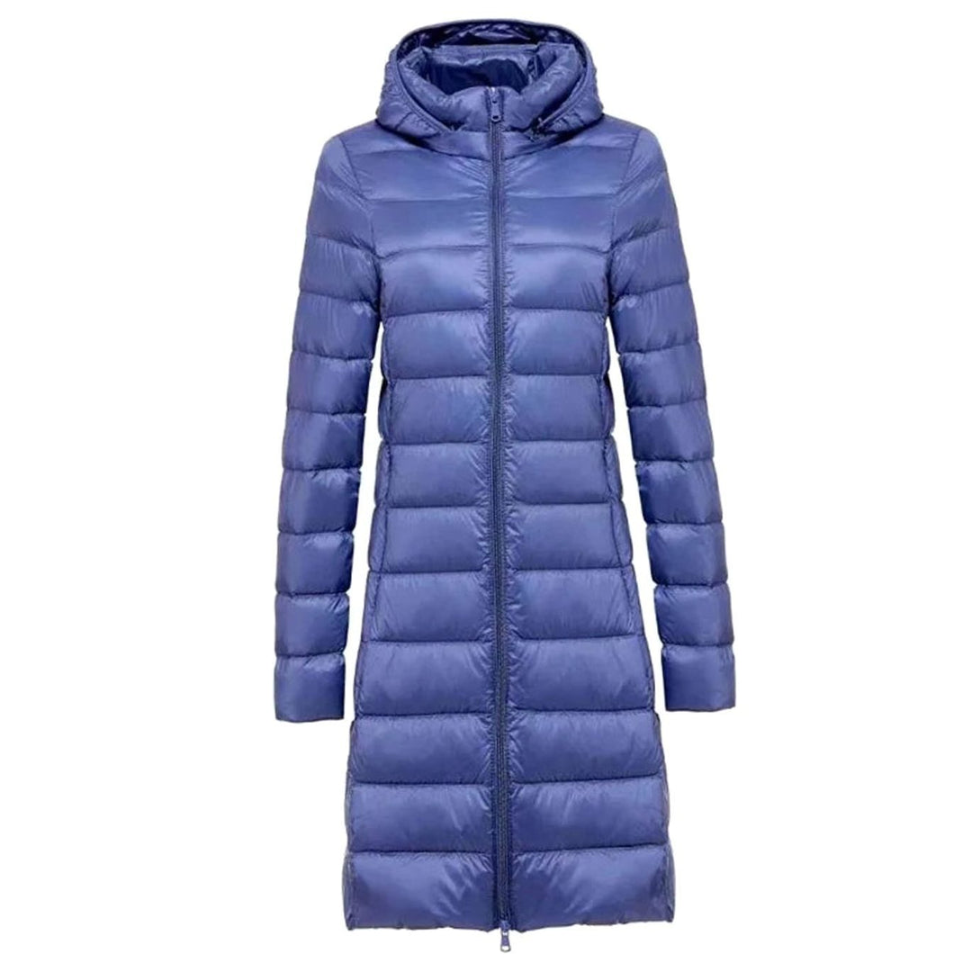 Kerensa | Knee Length Hooded Puffer Jacket