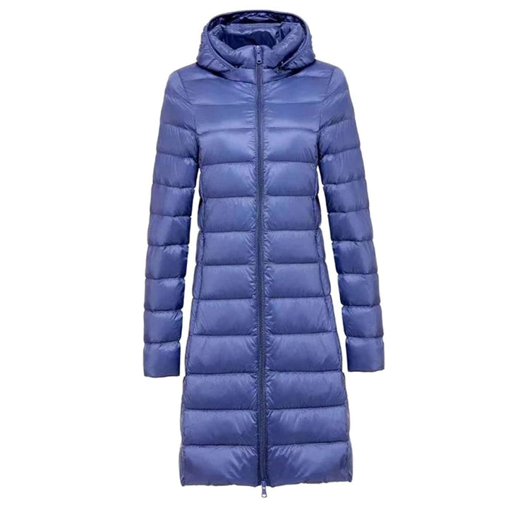 Kerensa | Knee Length Hooded Puffer Jacket