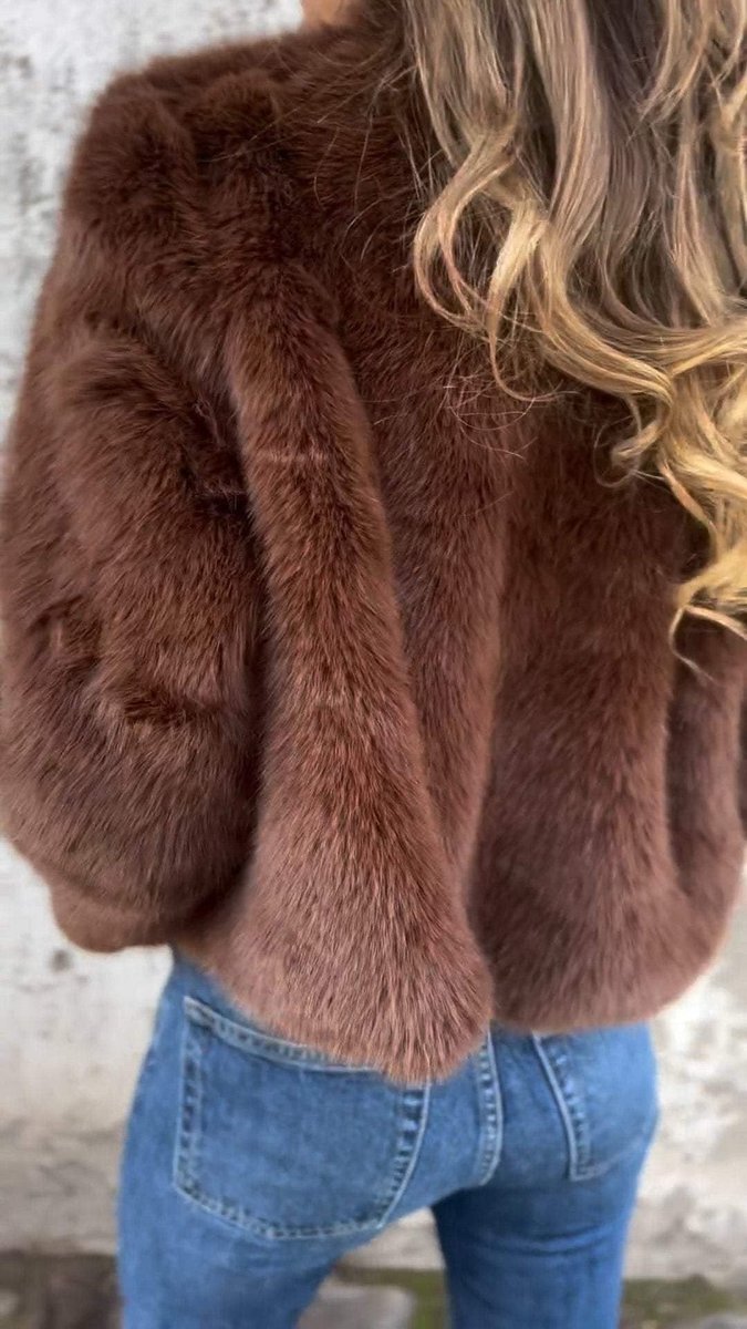 Winifred | Luxe Zip Up Short Coat
