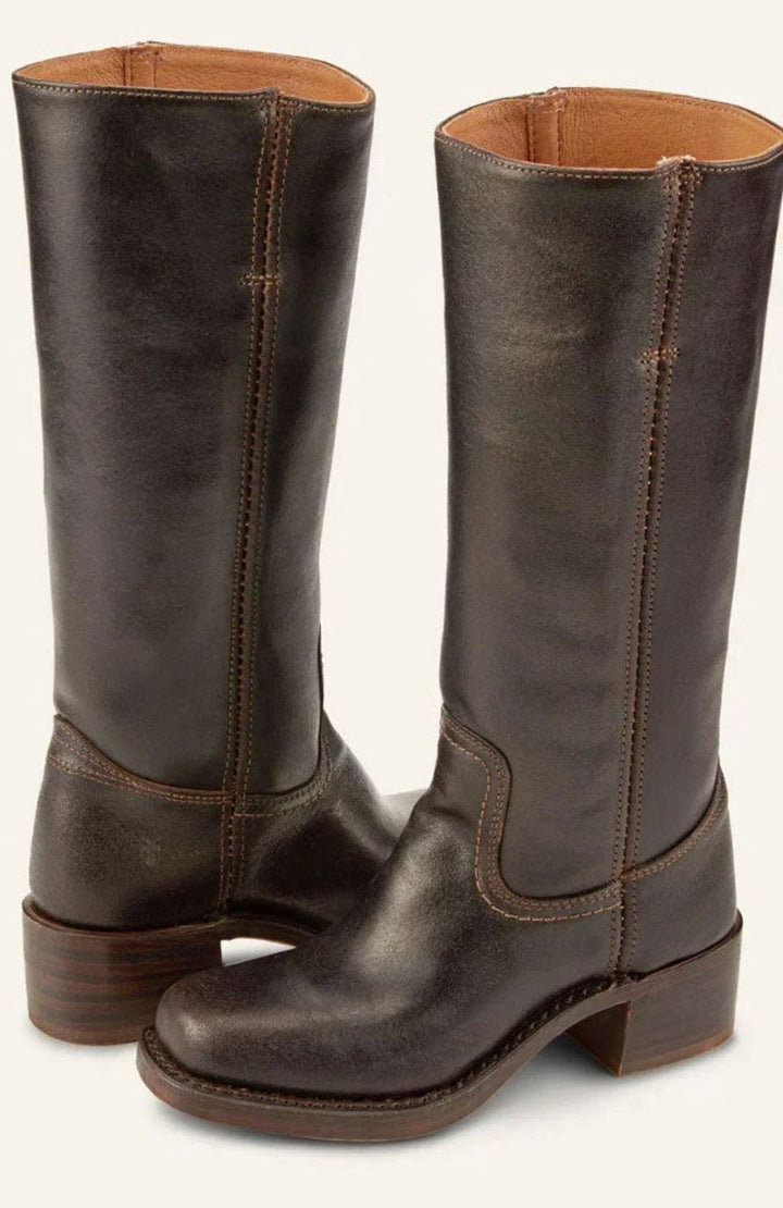 Martha | Mid Calf Western Boots