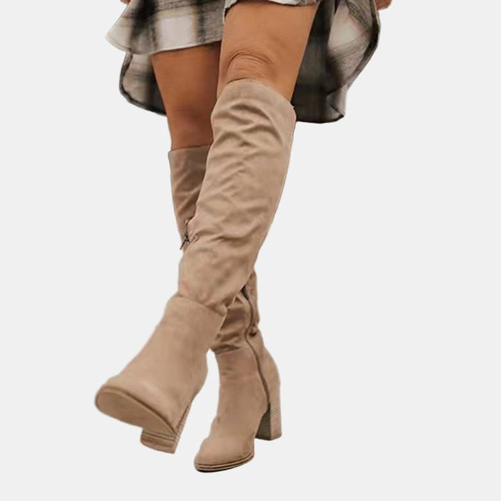 Grace | Slouchy Over Knee Boots