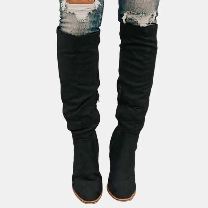 Grace | Slouchy Over Knee Boots