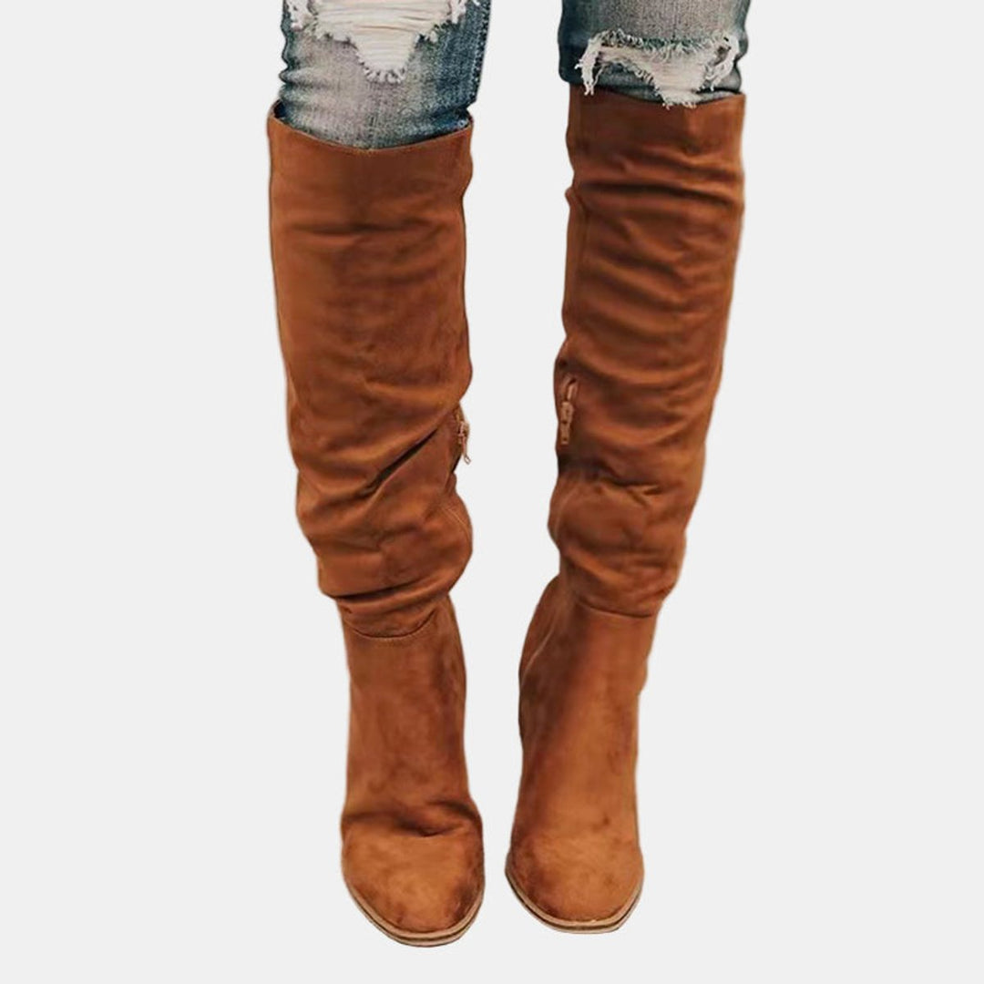 Grace | Slouchy Over Knee Boots