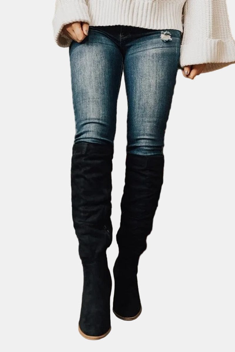 Grace | Slouchy Over Knee Boots