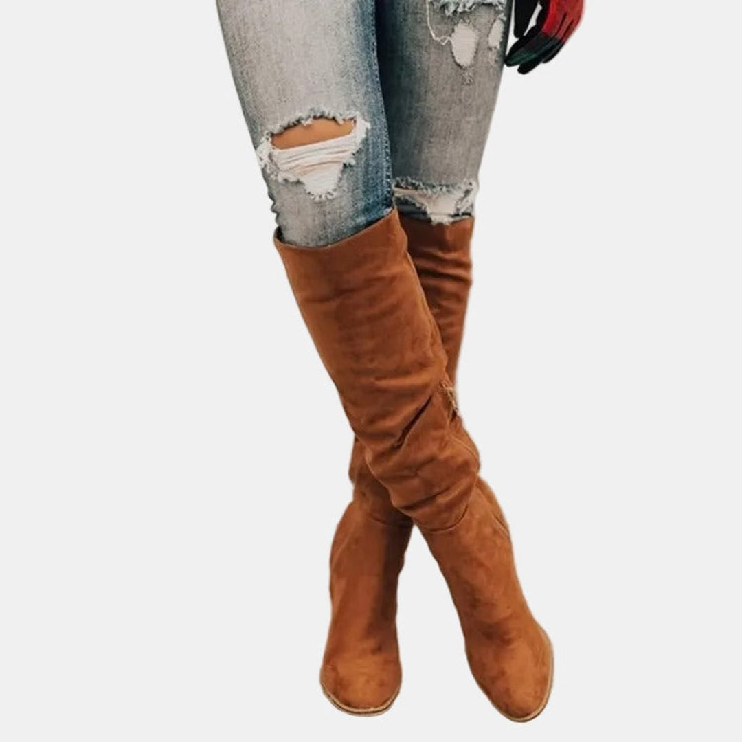 Grace | Slouchy Over Knee Boots