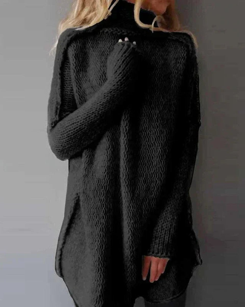 Tilly | Longline Chunky Turtleneck Jumper Oversized